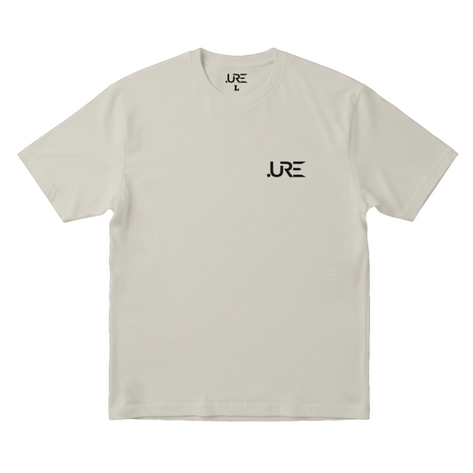 Tricou Oversize Unisex URE Studios UNLEARN – Natural Stone