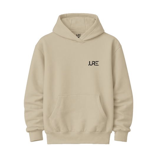 Hanorac Oversize Unisex URE Studios UNLEARN – Desert Sand
